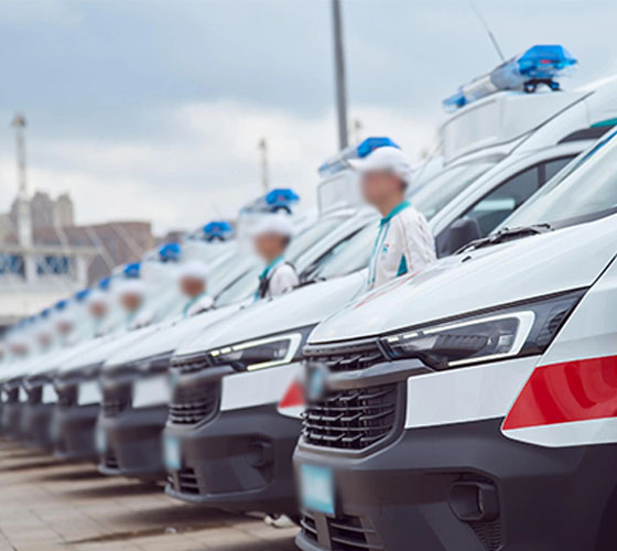 景县服务车队展示